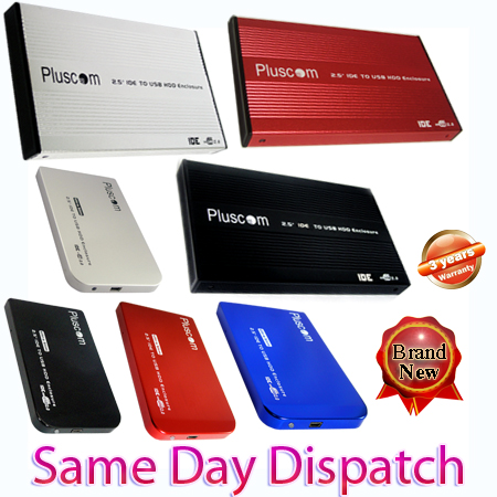 External Hard Drive Casing on To Usb 2 0 Slim External Hdd Hard Drive Laptop Case Caddy Enclosure
