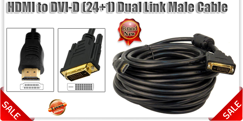 Mini HDMI DVI D VGA to DisplayPort 3 RCA AV Audio Video Cable 1M 1 5M 2M 5M 10M