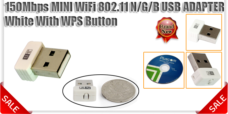 150Mbps Mini WiFi Wireless Network IEEE 802 11n USB Ethernet LAN Adapter Dongle