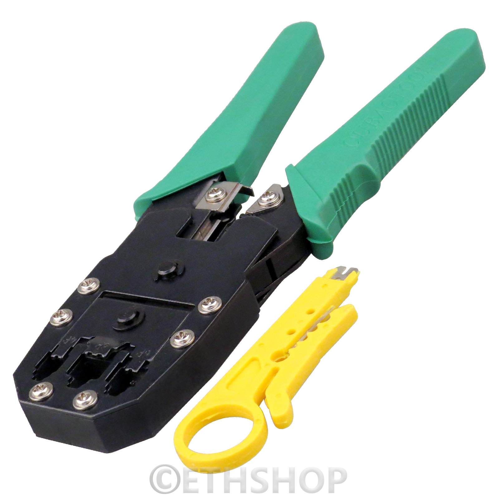 RJ45 Network Lan Cable Wire Tester RJ11 Ethernet Crimp Crimping Punch ...