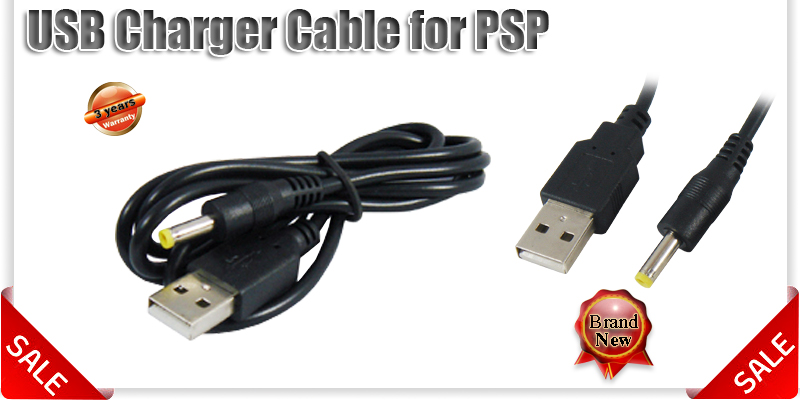 USB Port Charger Charging Cable Lead Laptop PC Sony PSP  